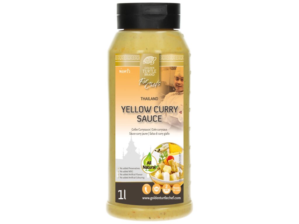 Yellow Curry Sauce Golden Turtle for Chefs