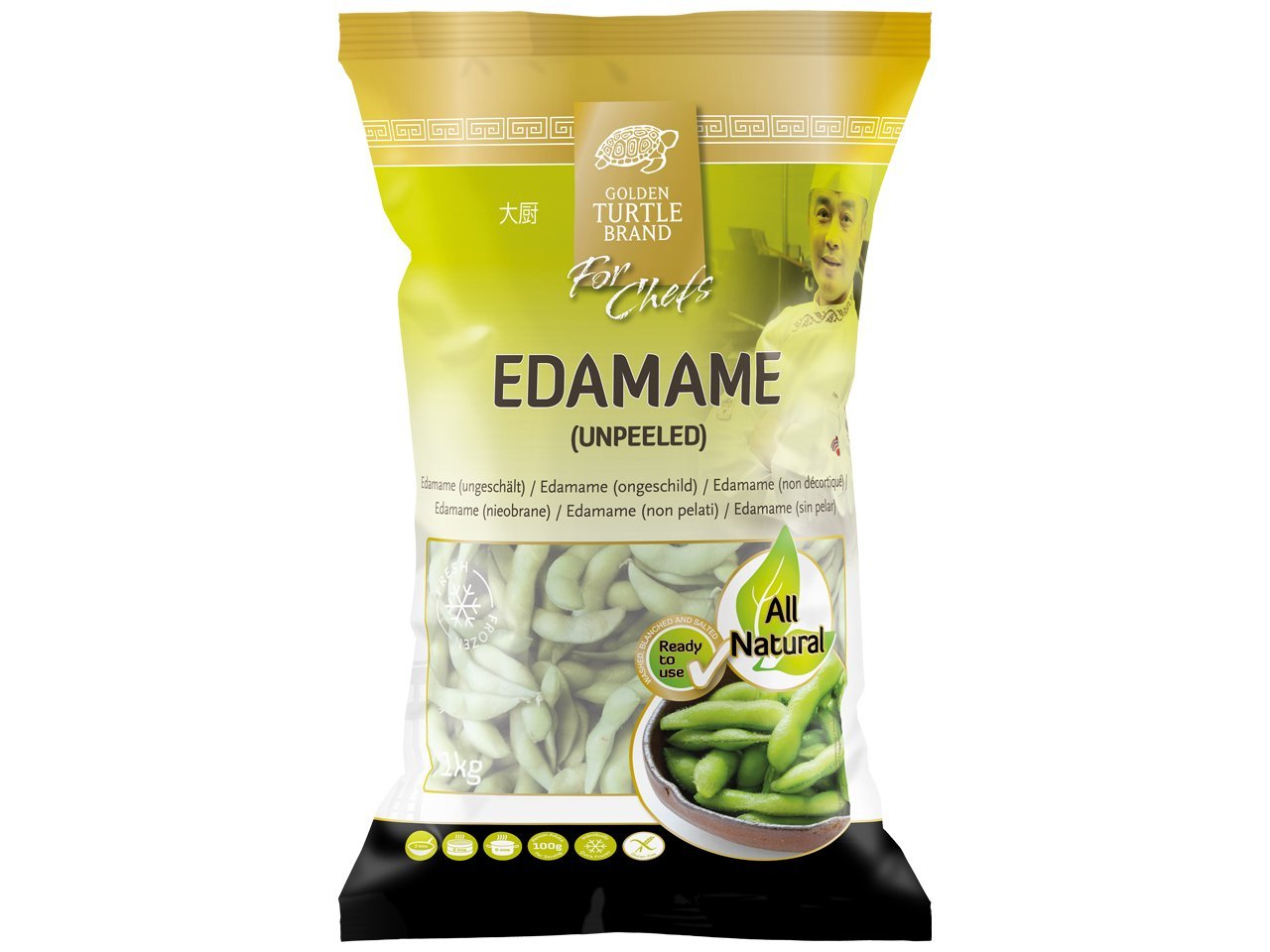 Edamame (Unpeeled) - Golden Turtle for Chefs Edamame (Unpeeled) - Golden Turtle for Chefs