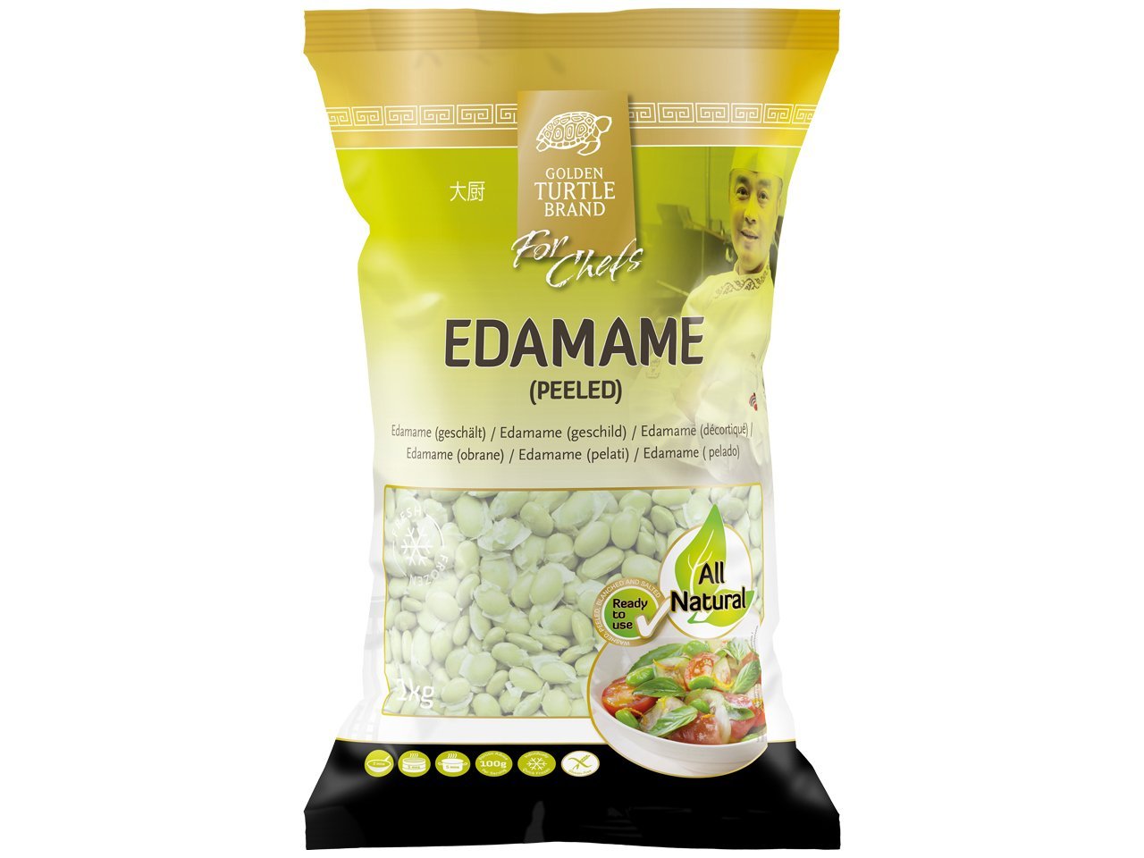 Edamame (Peeled) - Golden Turtle for Chefs